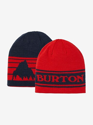 کلاه بافتنی BURTON مدل BILLABOARD REVERSIBLE BEANIE FLAME SCARLET DRESS BLUE