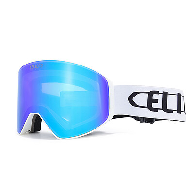 عینک اسکی Elien مدل MAG-7 Goggle Full revo blue lens