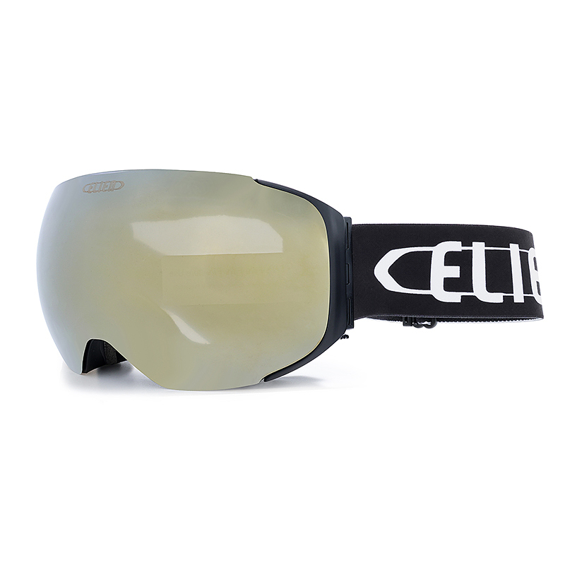 عینک اسکی Elien مدل Elien MAG-6 Goggle Full revo k gold