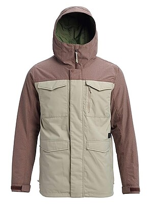 کاپشن مردانه BURTON مدل COVERT JACKET HAWK CHESTNUT