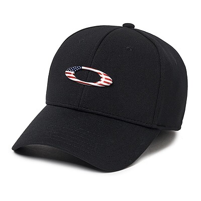 کلاه کپ اوکلی مدل TINCAN CAP BLACK AMERICAN FLAG