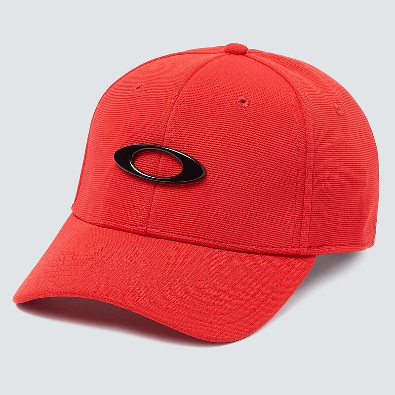 کلاه کپ اوکلی مدل TINCAN CAP BLACK RED BLACK