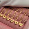 گردنبند قلب 3D با حک