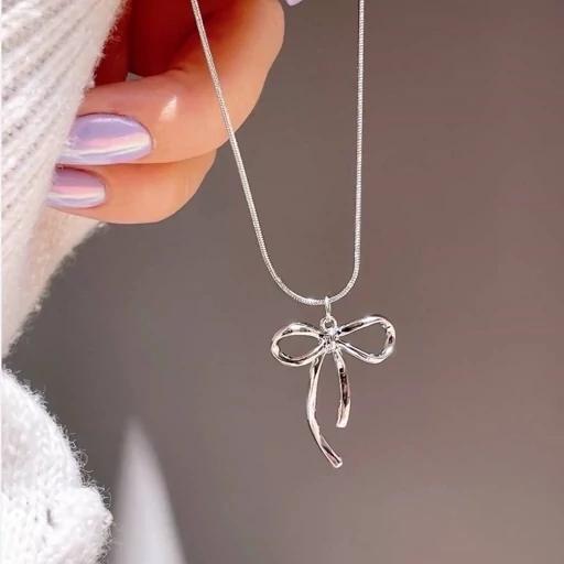 گردنبند پاپیون 🎀✨