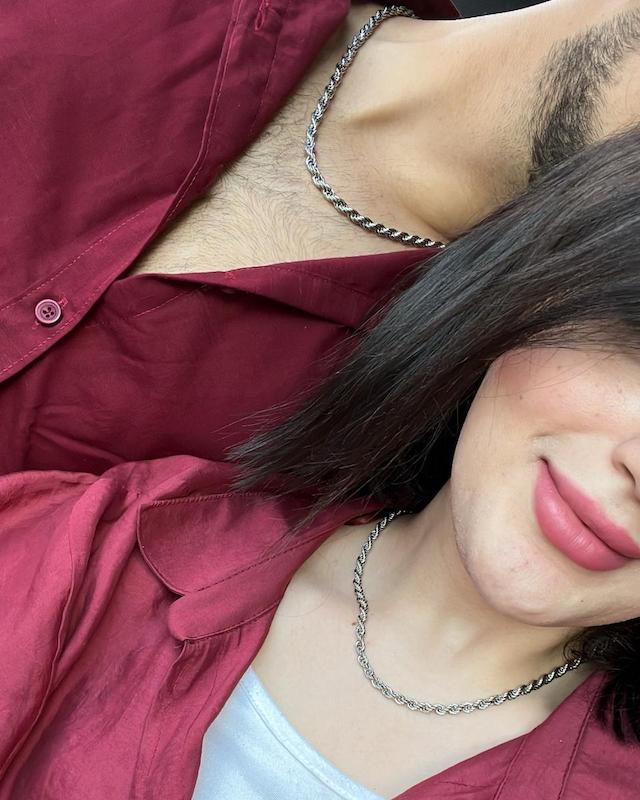 ست گردنبند طنابی