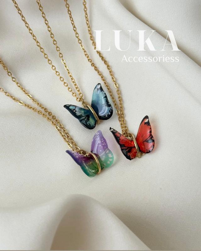 گردنبند پروانه راپونزل 🦋