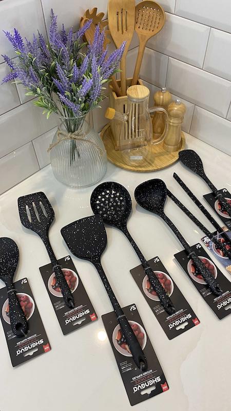 ست کفگیر و ملاقه 8 عددی شنگیا