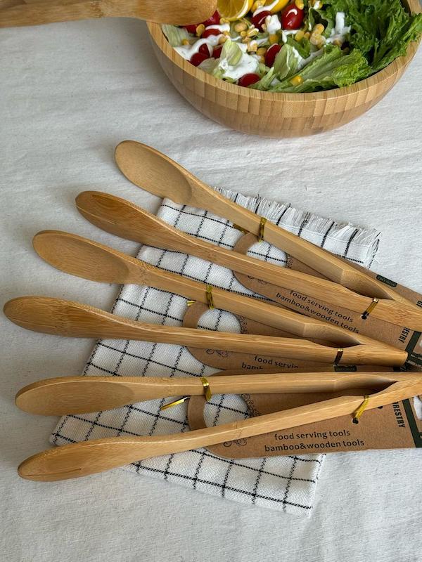 انبر سالاد بامبو