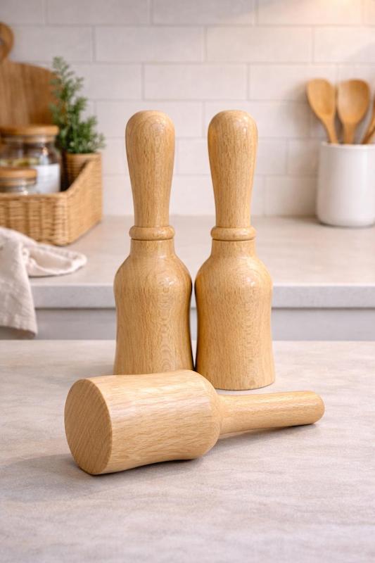 گوشت کوب چوبی رابر