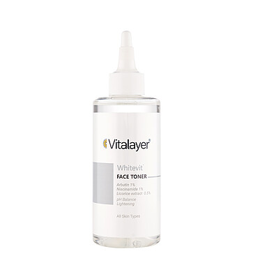 تونر صورت وایت ویت ویتالیر Whitevit Face Toner Vitalayer