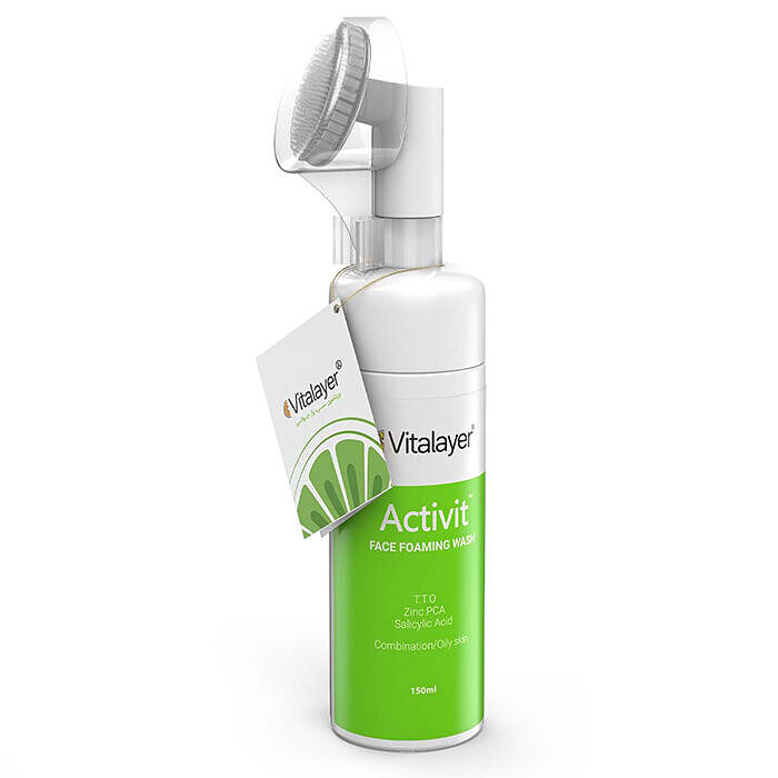 فوم شستشوی صورت اکتی ویت ویتالیر  Activit Foaming Face Wash Vitalayer