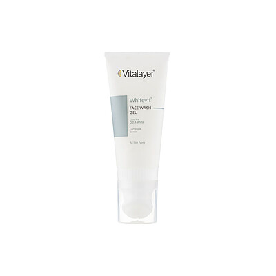 ژل شستشوی صورت وایت ویت ویتالیر Whitevit Face Gel Wash Vitalayer