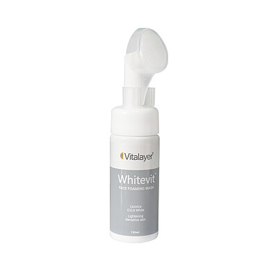 فوم شستشوی صورت وایت ویت ویتالیر  Whitevit Face Foaming Wash Vitalayer