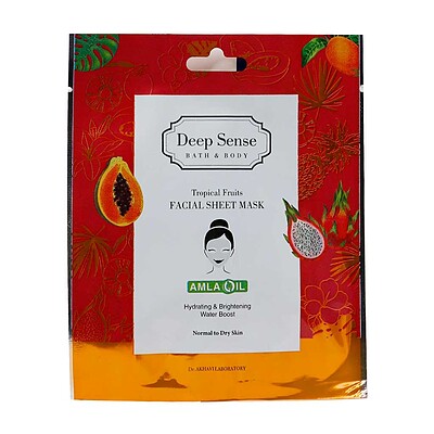 ماسک صورت نقابی تروپیکال دیپ سنس Tropical Fruits Facial Sheet Mask