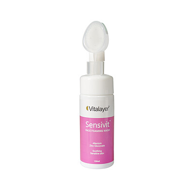 فوم شستشوی صورت سنسی ویت  ویتالیر Sensivit Face Foaming Wash Vitalayer