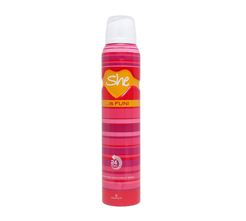 اسپری زنانه شی مدل ایز فان ۲۰۰ میلی لیتر She Is Fun Spray ۲۰۰ ml