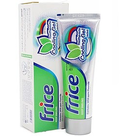 خمیر دندان ژل بزرگسال فریس با طعم نعنا 120 گرم frice toothpaste cooling gel mint