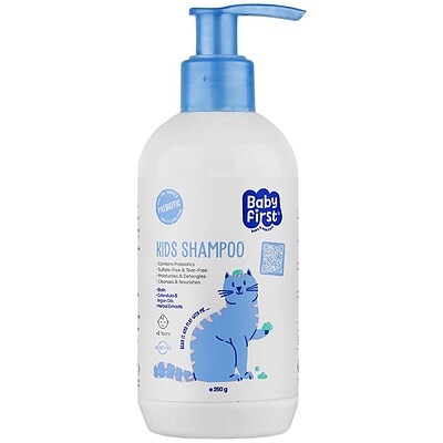 شامپو کودک بیبی فرست 250 گرم بیبی فرست  Baby First Kids Shampoo 250 gr Baby First