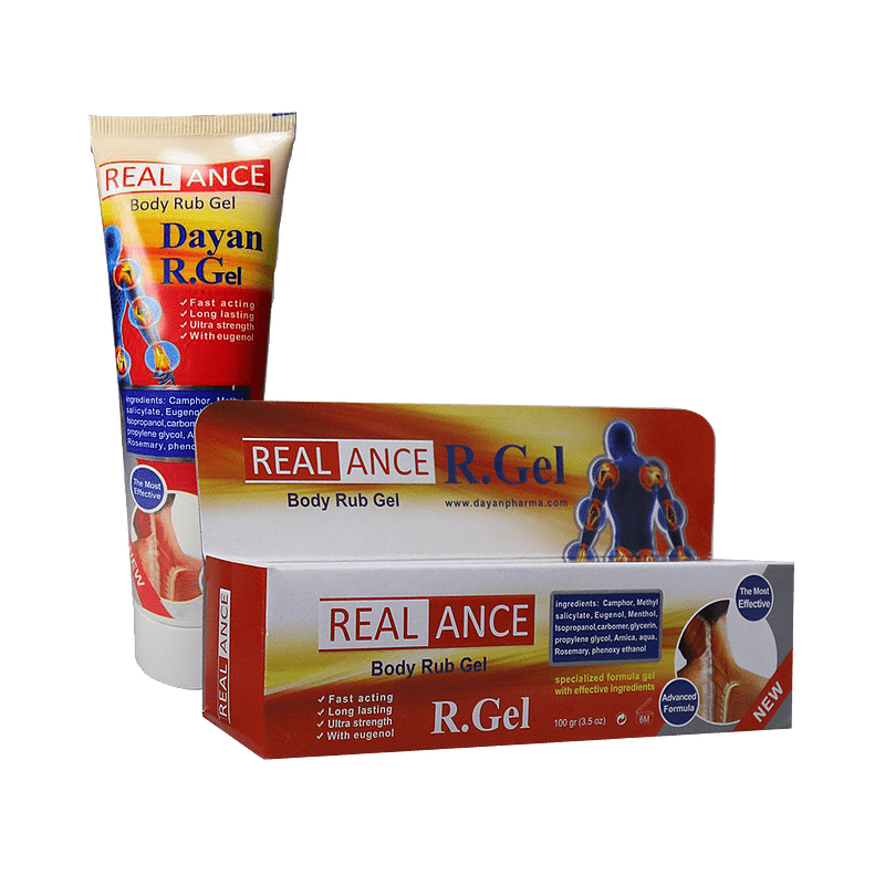 Real Ance Body Rub Gelژل ماساژ ضد درد آر ژل  R.GEL