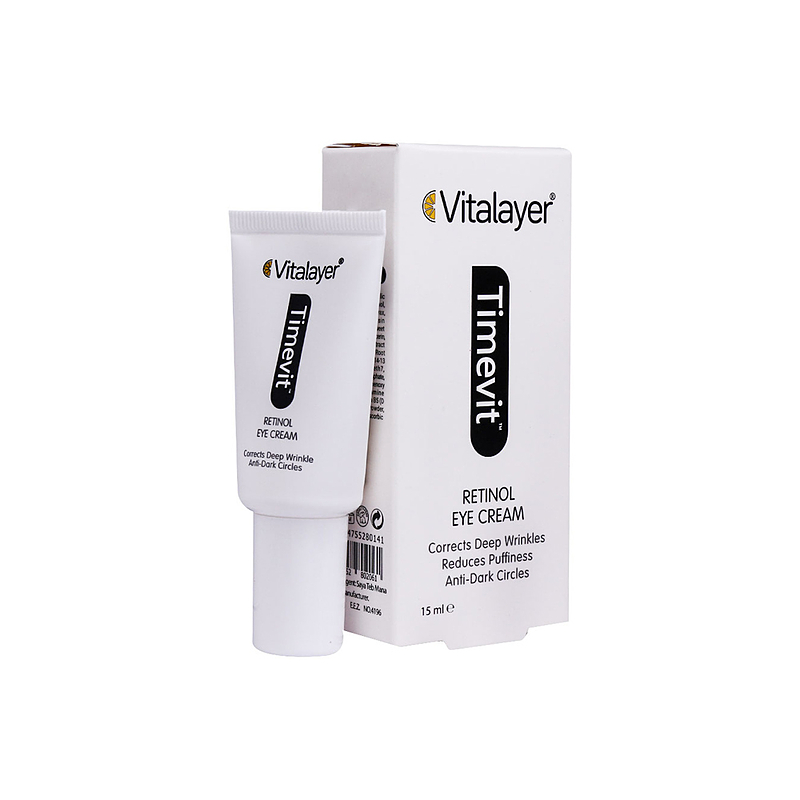 کرم دور چشم تایم ویت ویتالیر ضد چروک ویتالیر  Vitalayer Anti Wrinkle Eye Cream Vitalayer