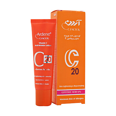 لوسیون ضد چروک C20 آردن سی فکتورVitamin C-Factor: Anti-Wrinkle Lotion C20