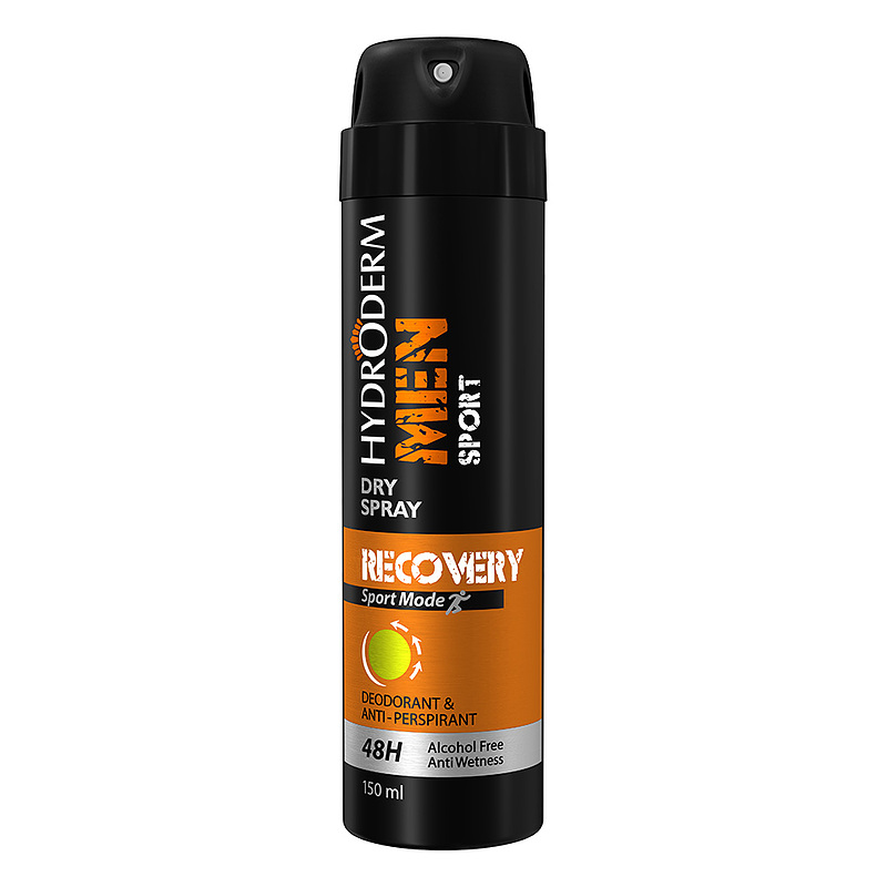 اسپری دئودورانت آقایان ریکاوری اسپورت مود هیدرودرم  Recovery Sport Mode Men Sport Anti Perspirant Hydroderm