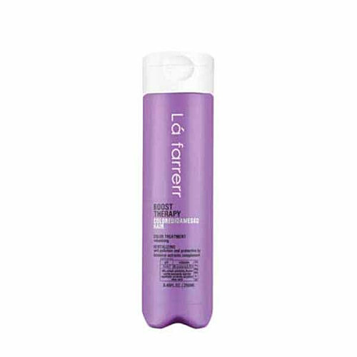 شامپو مناسب موی رنگ شده و آسیب دیده Colored And Damaged Scalp Shampoo Lafarrerr