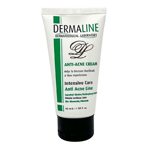 کرم مناسب پوست‌های جوش‌دار درمالاین  anti acne cream DERMALINE