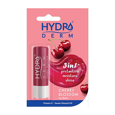 بالم لب مرطوب کننده گیلاس هیدرودرم CHERRY BLOSSOM LIP BALM HYDRODERM