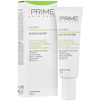 ژل ضد جوش پوست آکنه دار پریم  Acnex Anti Acne Gel