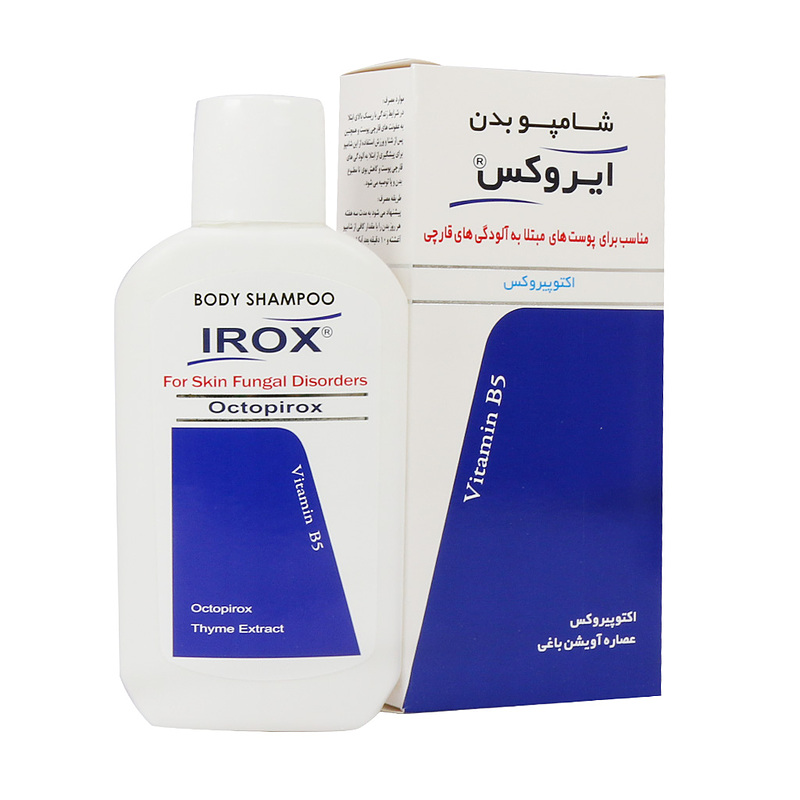 شامپو بدن ضد قارچ ایروکس 200 گرم Anti Fungal Body Shampoo