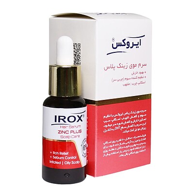 سرم موی زینک پلاس ایروکس 30 میلی لیتر Zinc Plus Hair Serum