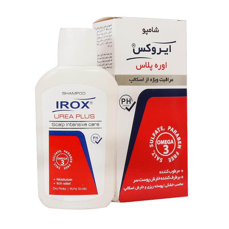 شامپو اوره پلاس ایروکس 200 گرم Urea Plus Shampoo