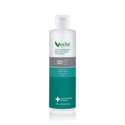 شامپو ضد شوره وچه موی چرب Voche Anti Dandruff For Oily Hair Shampoo Voche