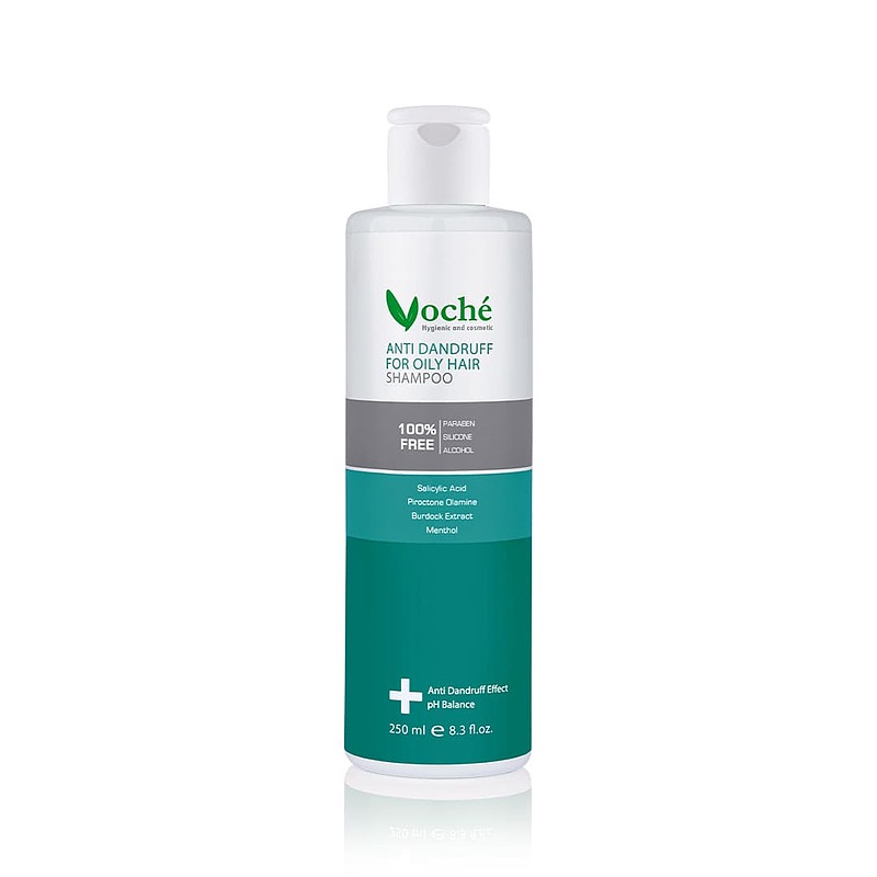 شامپو ضد شوره وچه موی چرب Voche Anti Dandruff For Oily Hair Shampoo Voche