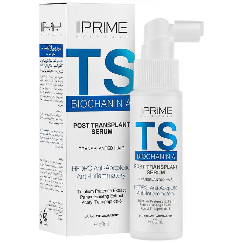 سرم پس از کاشت مو پریم   Prime TS Post Transplant Serum 60ml  Prime