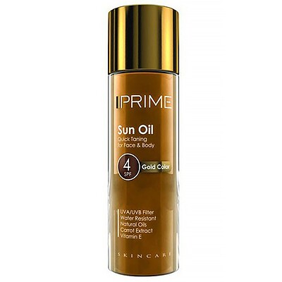 روغن آفتاب پریمSPF4    Sun Oil SPF4  Prime