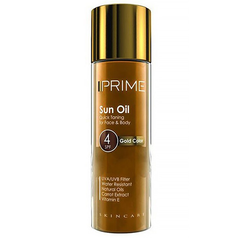 روغن آفتاب پریمSPF4    Sun Oil SPF4  Prime