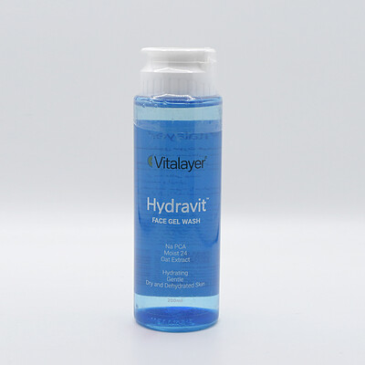 ژل شستشوی صورت هیدراویت ویتالیر Hydravit Face Wash Gel Vitalayer