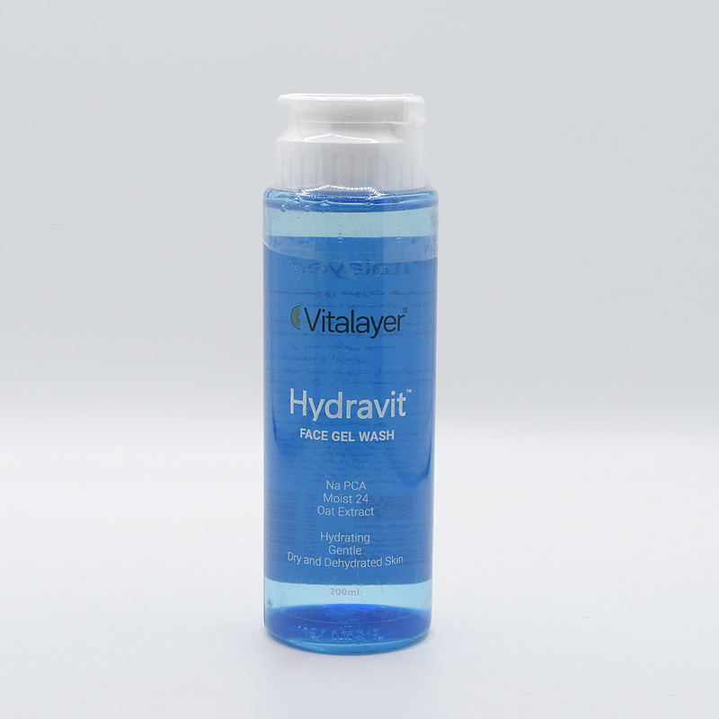 ژل شستشوی صورت هیدراویت ویتالیر Hydravit Face Wash Gel Vitalayer