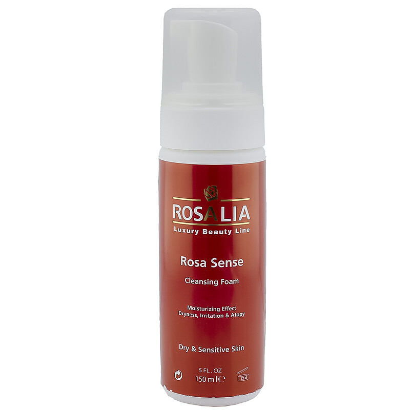 فوم پاک کننده پوست خشک رزا سنس رزالیا - Rosa Sense Cleansing Foam For Dry Skin