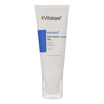 ژل شستشوی صورت هیدراویت ویتالیر Hydravit Face Wash Gel Vitalayer