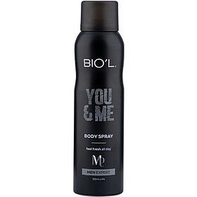 اسپری بدن یو اند می مناسب برای آقایان بیول You And Me Body Spray For Men Biol