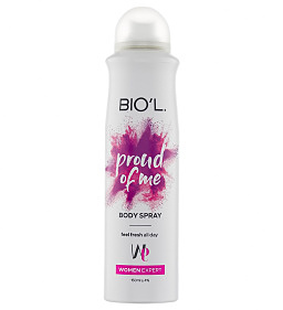 اسپری بدن پرود آف می مناسب برای بانوان بیول Proud of Me Body Spray For Women Biol