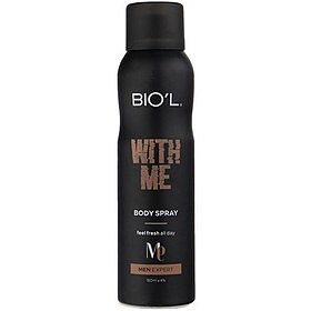 اسپری بدن ویت می برای آقایان With Me Body Spray For Men Biol