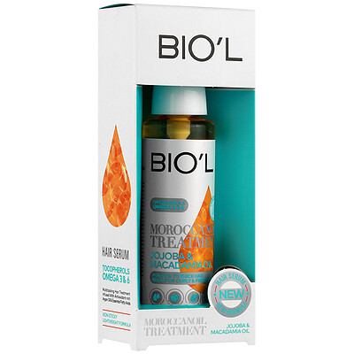 سرم مغذی موی فر و مجعد Moroccanoil Treatment Hair Serum Biol