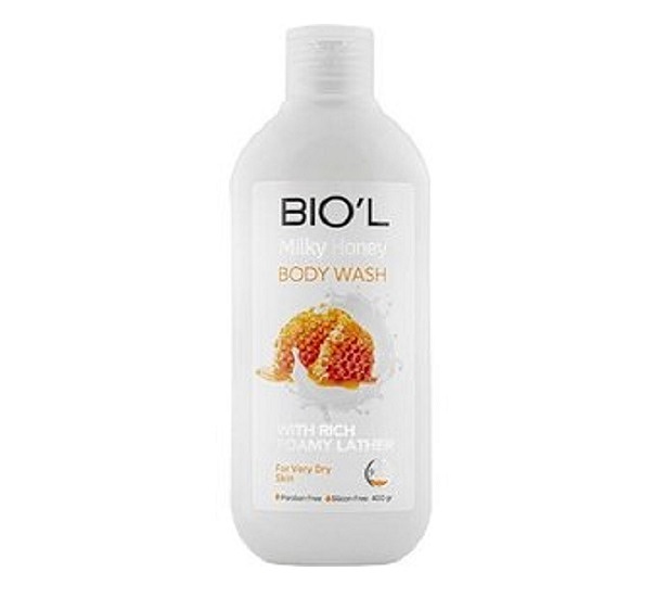 شامپو بدن کرمی شیر عسل  Milky Honey Body Wash Biol