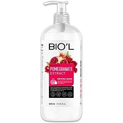 ماسک مو عصاره انار موهای رنگ شده 800 میلی Pomegranate Hair Mask For Colored Hair Biol