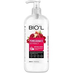 ماسک مو عصاره انار موهای رنگ شده 800 میلی Pomegranate Hair Mask For Colored Hair Biol