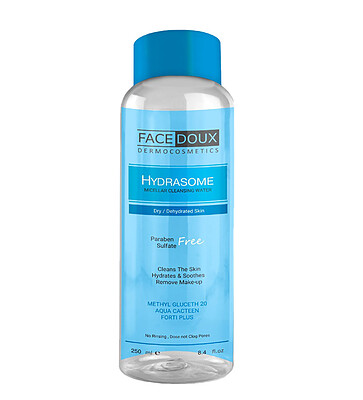 محلول پاک کننده آرایش هیدرازوم Hydrasome Micellar Cleansing Water Face Doux